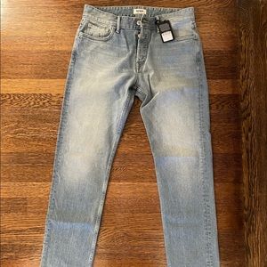NWT Buck Mason Standard Light Wash Jeans